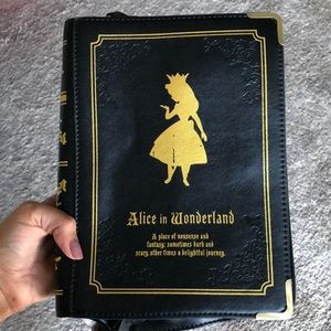 Book themed purse